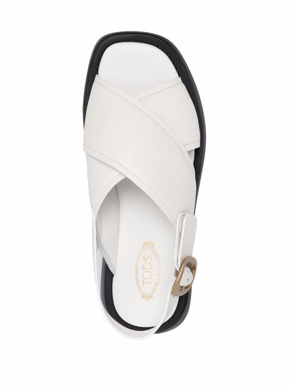 Cross-strap Slingback Sandals