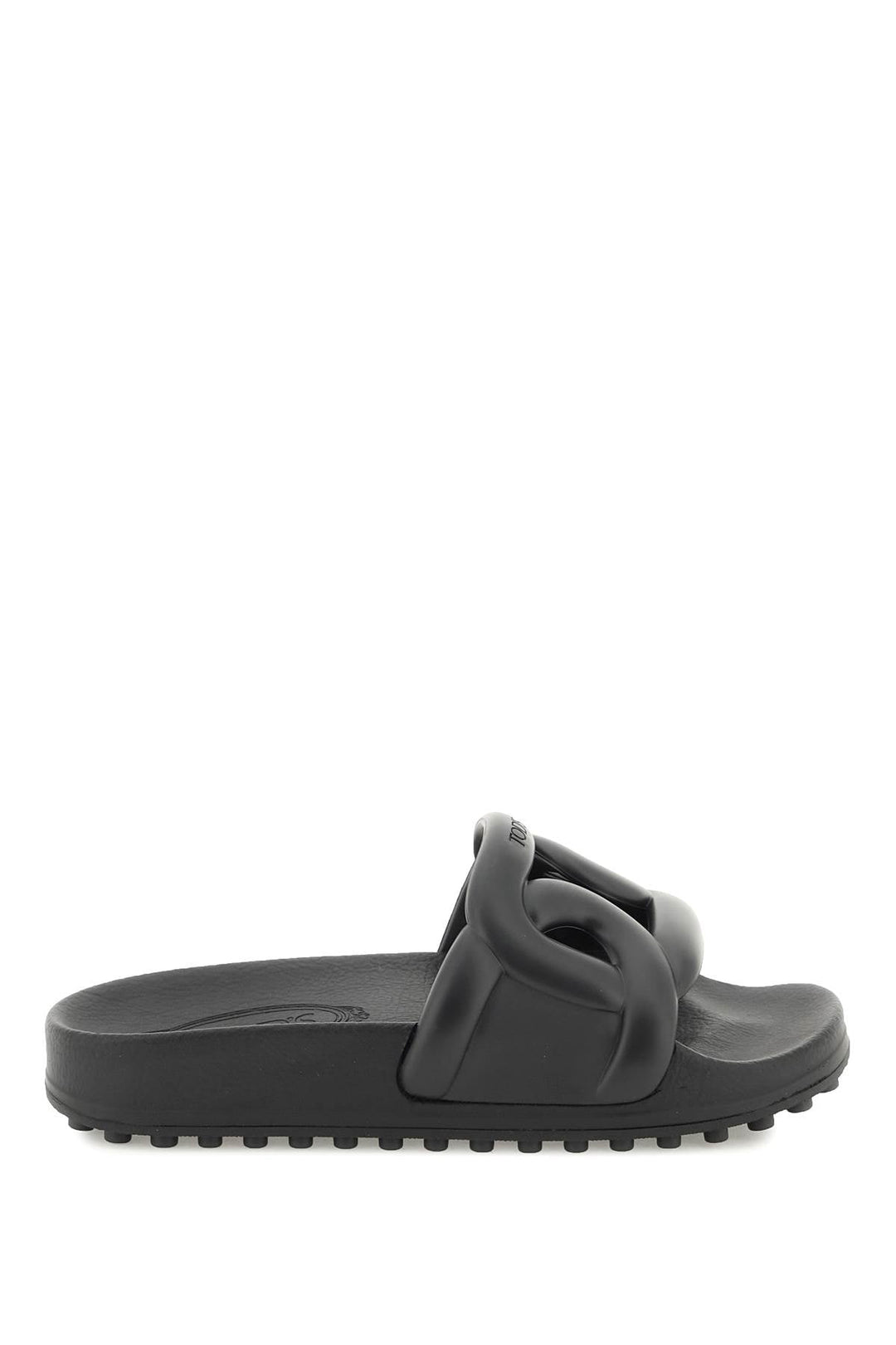 RUBBER SLIDES WITH MAXI CHAIN