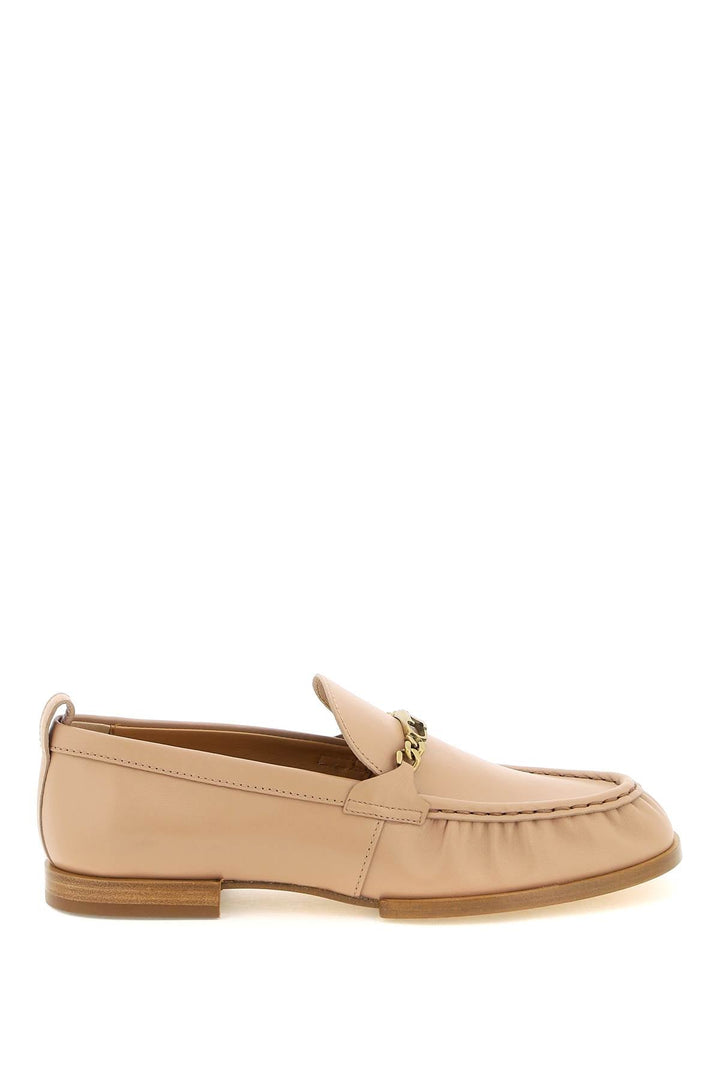 T CHAIN LOAFERS