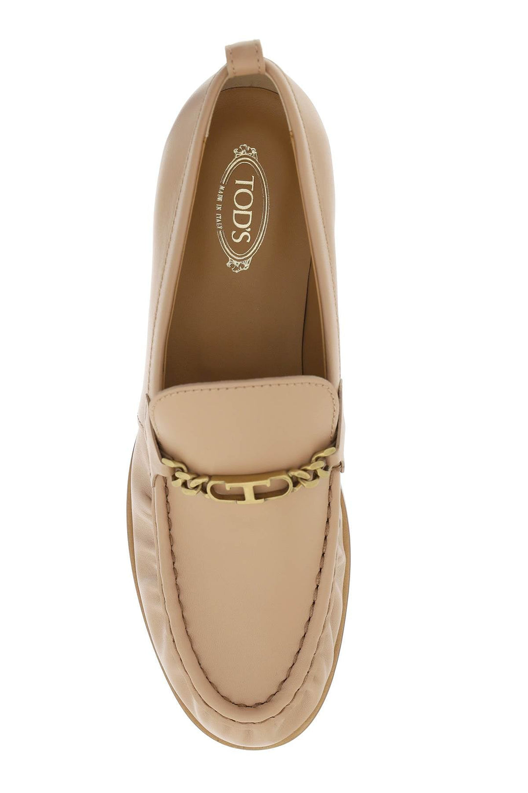 T CHAIN LOAFERS