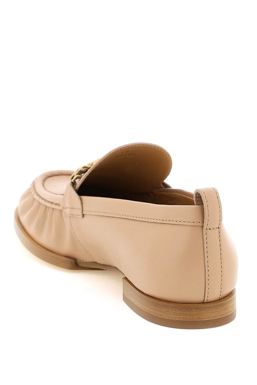 T CHAIN LOAFERS