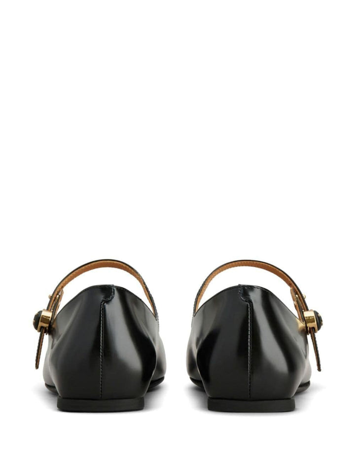 PATENTLEATHER BALLERINA SHOES
