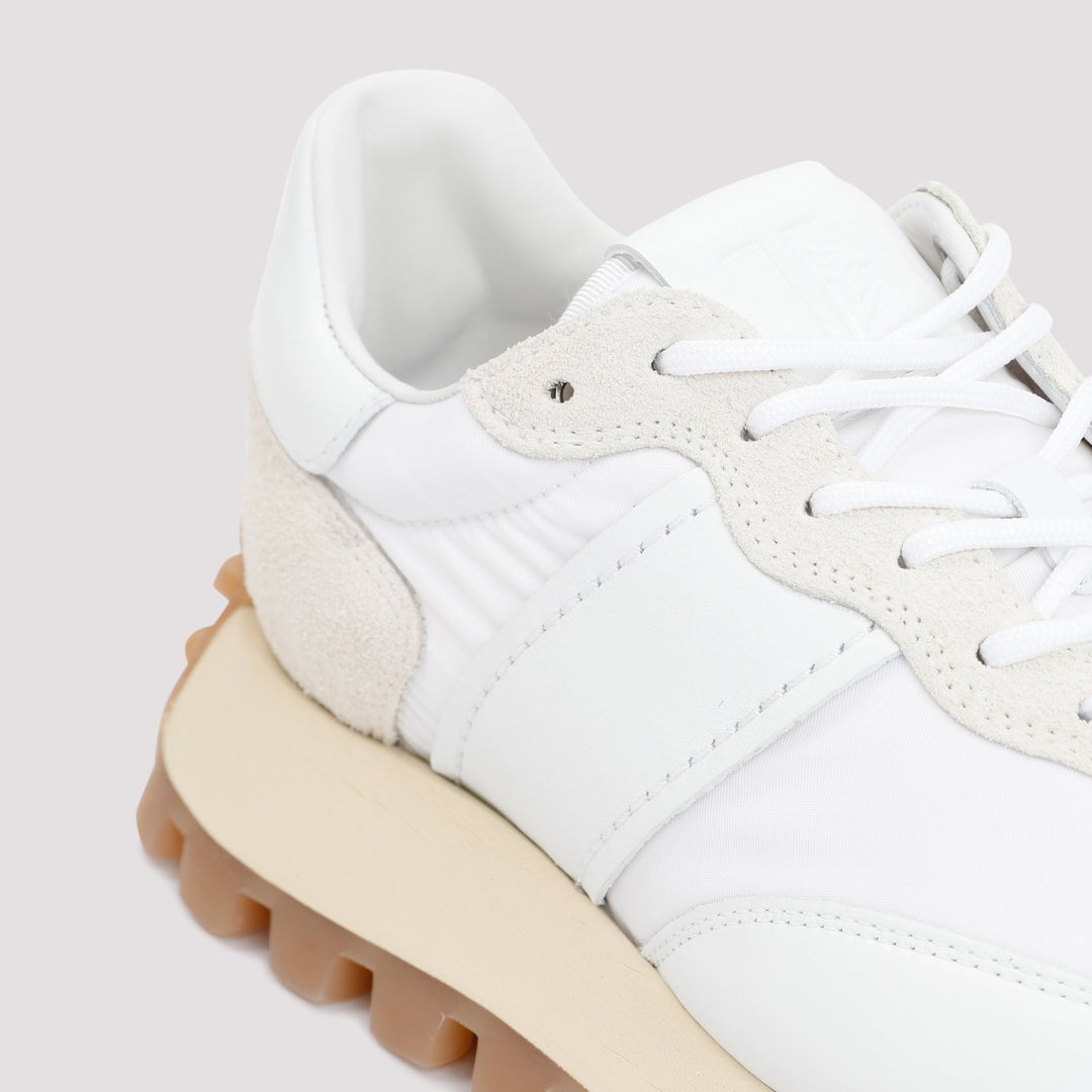 PANELLED LOW TOP SNEAKERS