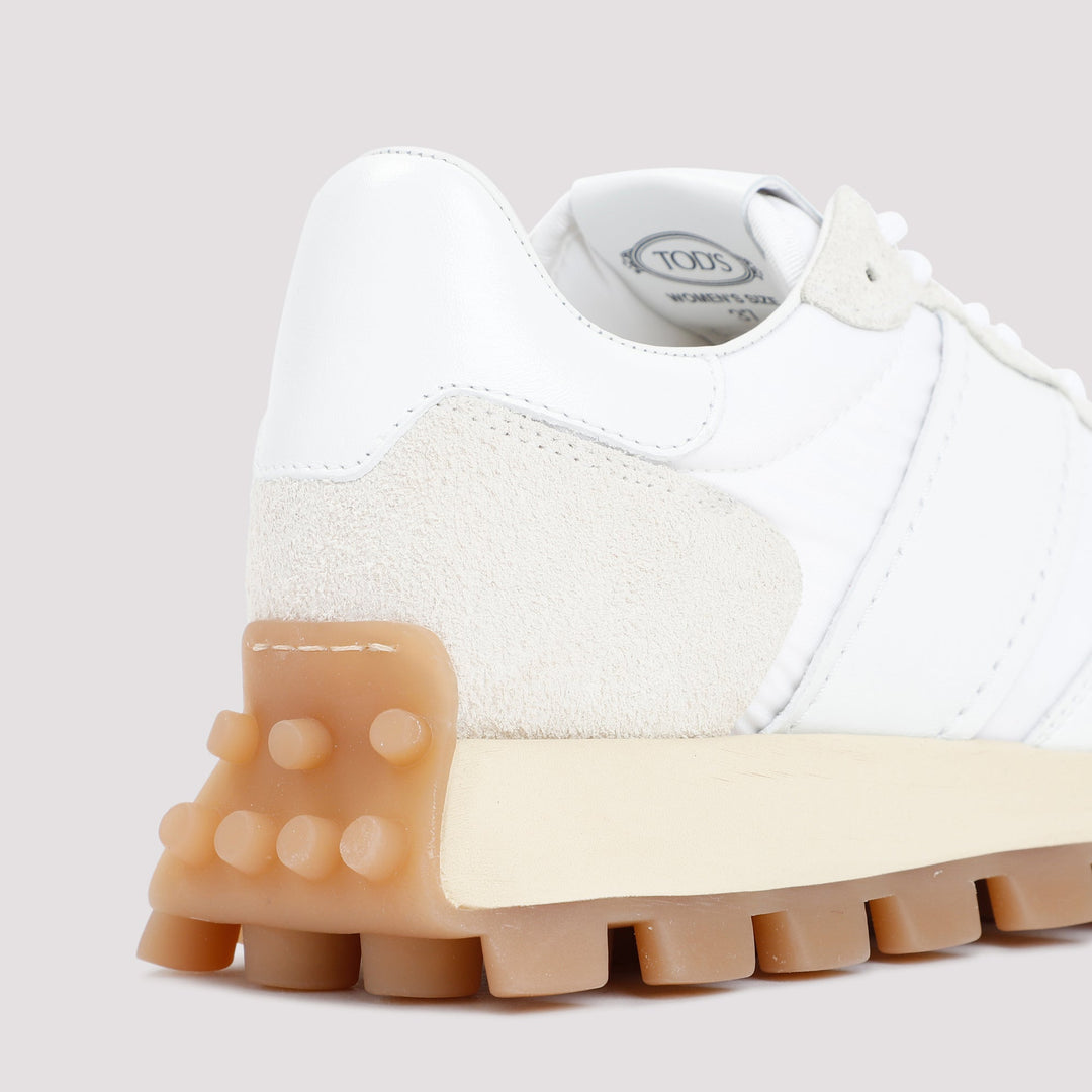 PANELLED LOW TOP SNEAKERS