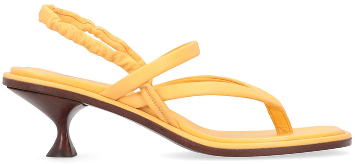 LEATHER THONG-SANDALS