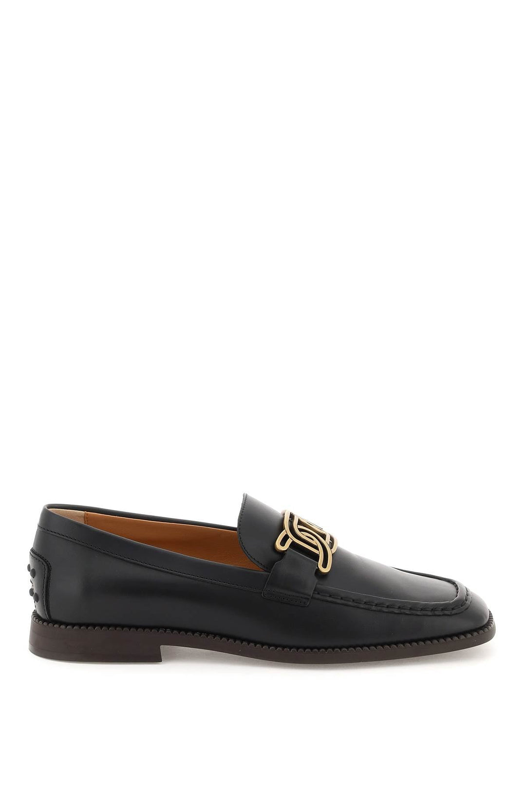GOMMINO DRIVING SHOES WITH CHAIN