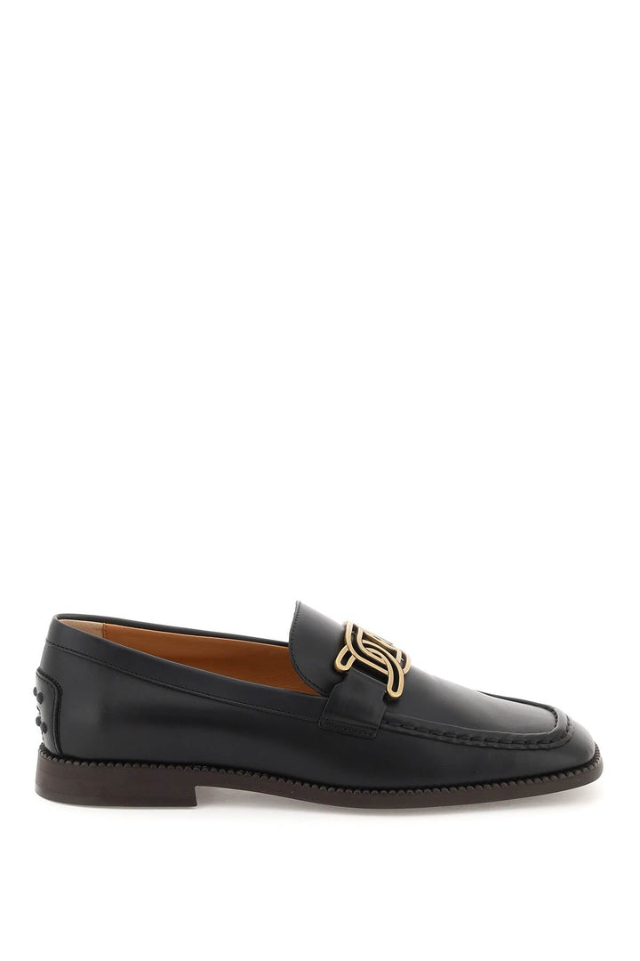 GOMMINO DRIVING SHOES WITH CHAIN