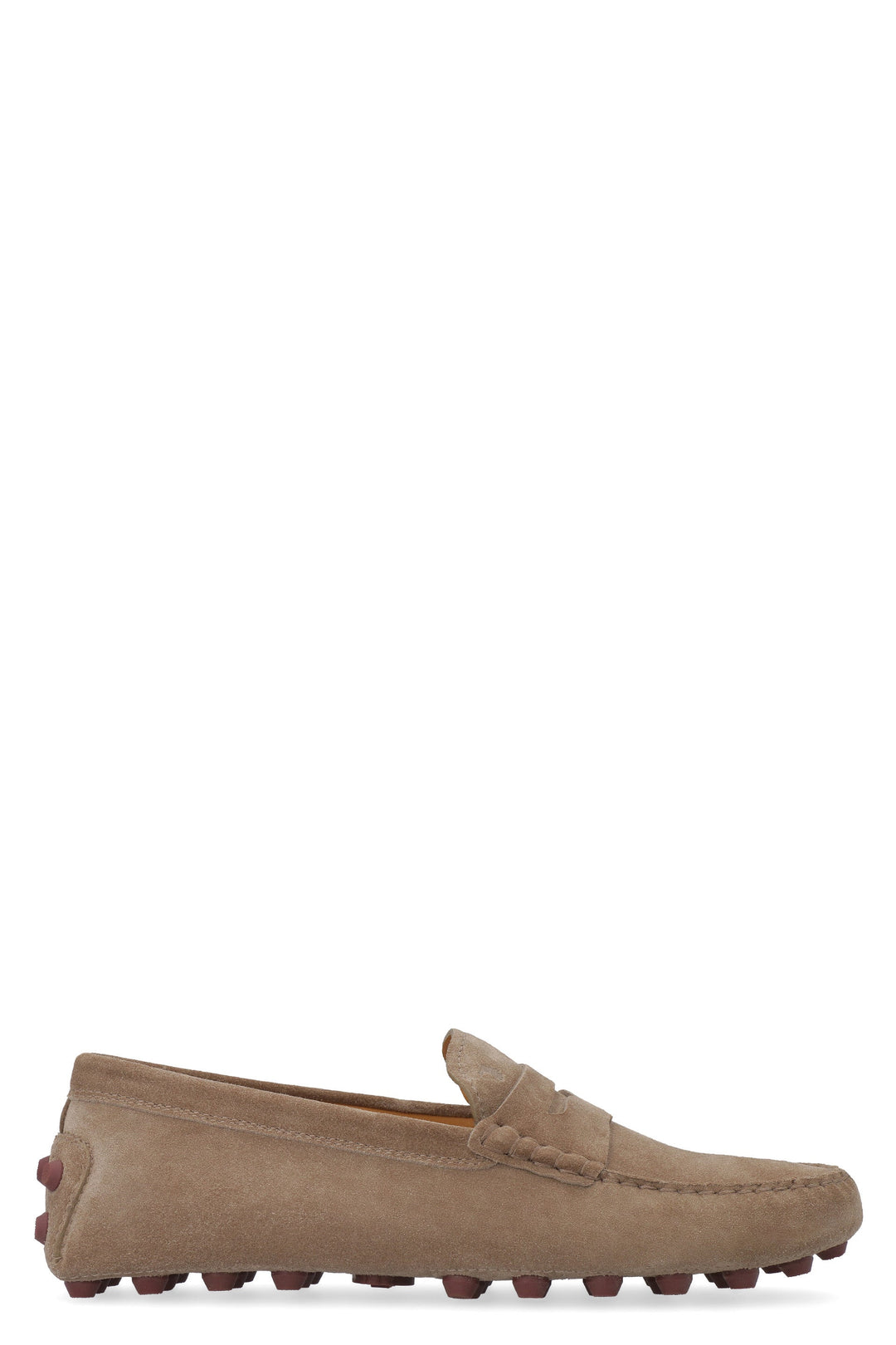 GOMMINO BUBBLE SUEDE LOAFERS
