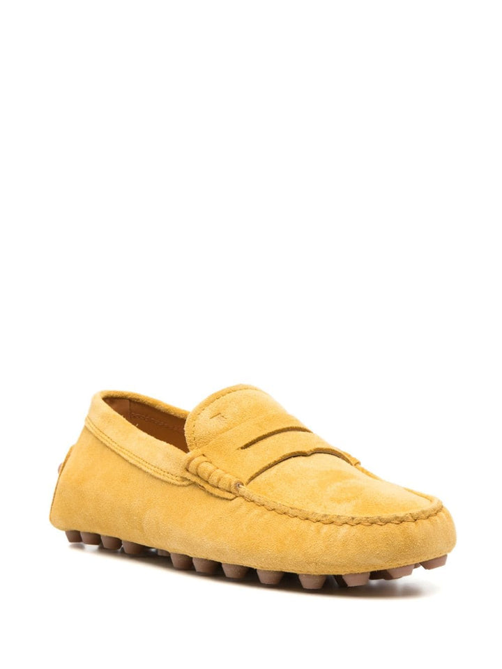 BUBBLE SUEDE LOAFERS