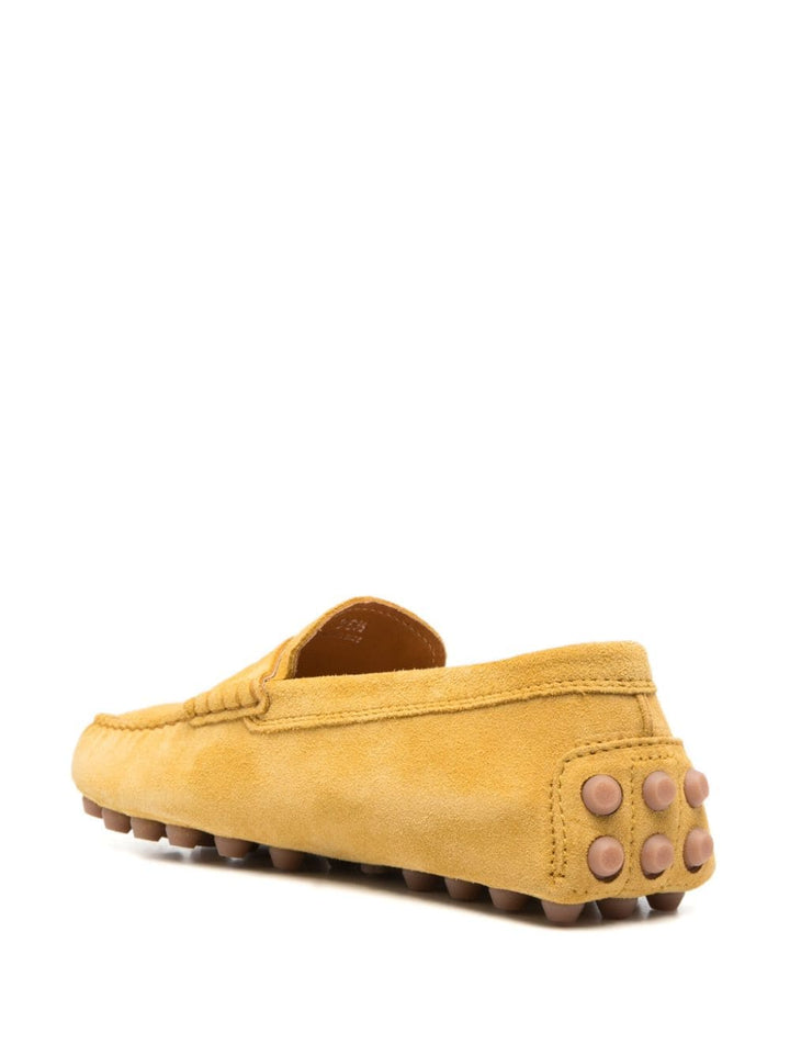 BUBBLE SUEDE LOAFERS