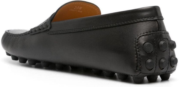 penny slot leather loafers