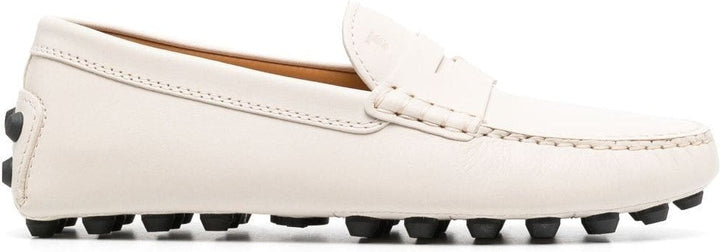 PENNY SLOT LEATHER LOAFERS