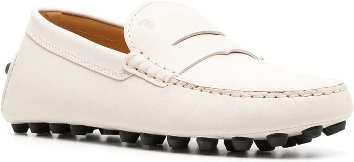 PENNY SLOT LEATHER LOAFERS