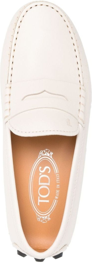 PENNY SLOT LEATHER LOAFERS