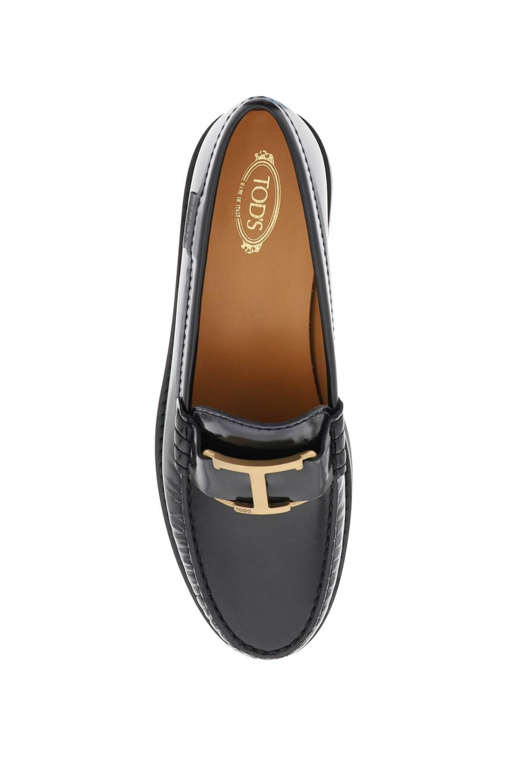 T TIMELESS LEATHER LOAFERS