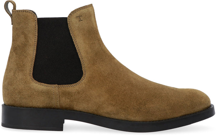 SUEDE CHELSEA BOOTS