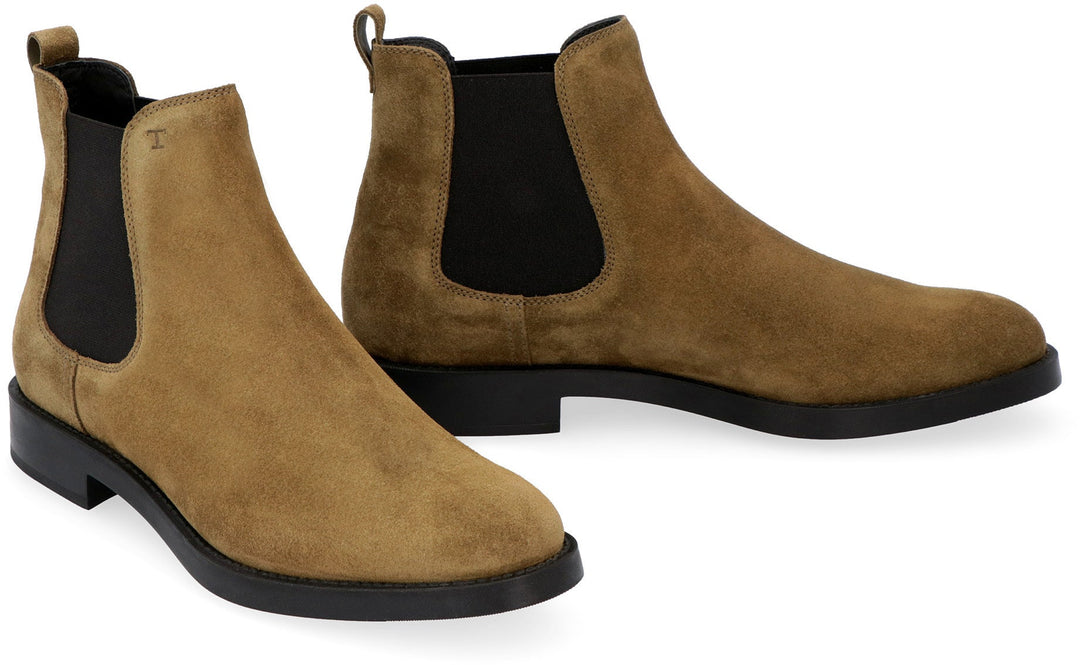 SUEDE CHELSEA BOOTS