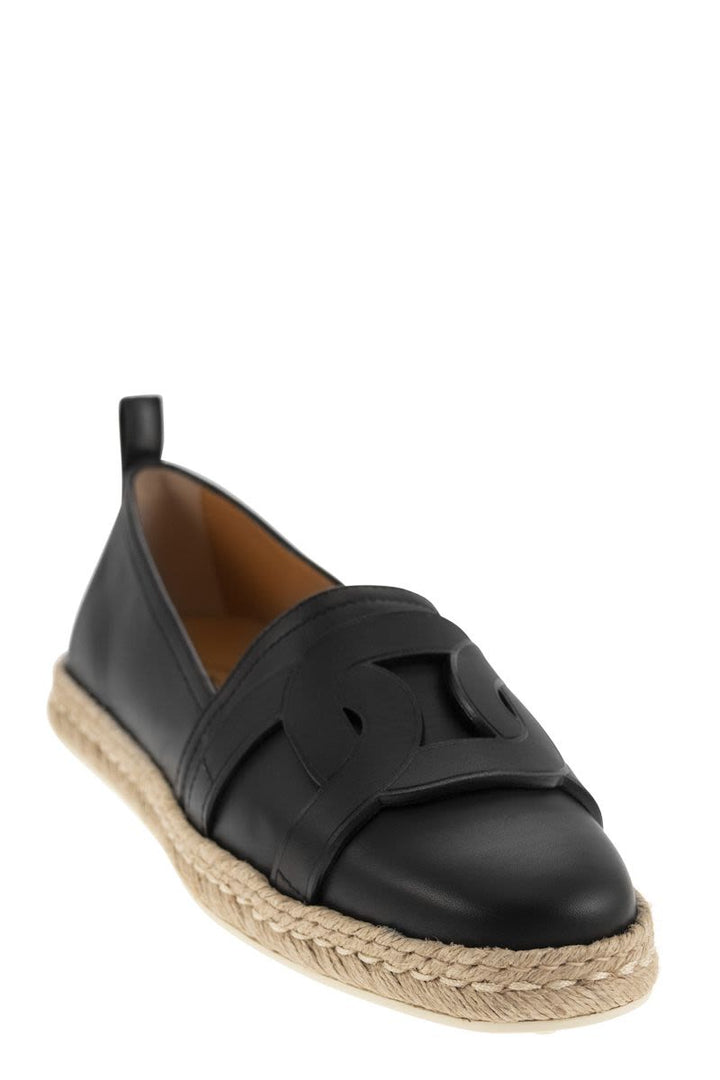 KATE LEATHER ESPADRILLES