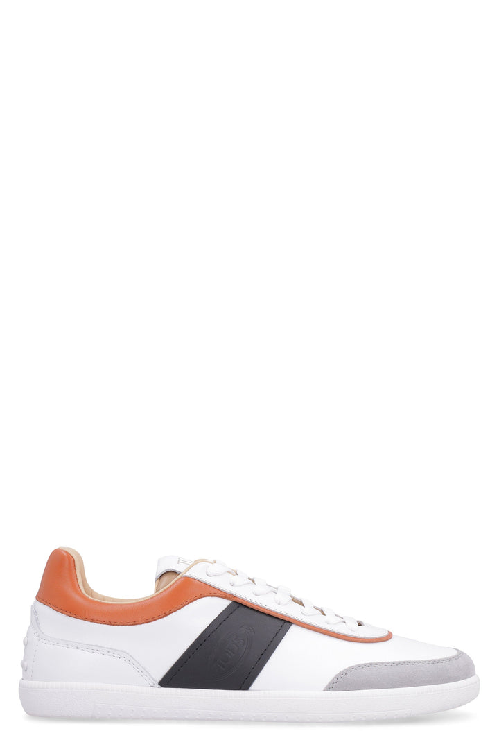 TABS LEATHER LOW-TOP SNEAKERS