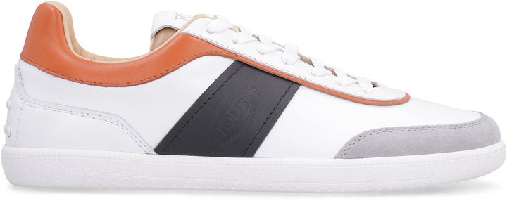 TABS LEATHER LOW-TOP SNEAKERS