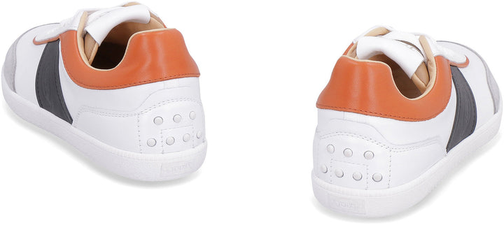 TABS LEATHER LOW-TOP SNEAKERS