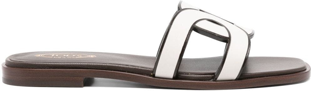 LOGO STRAP SLIDE SANDALS