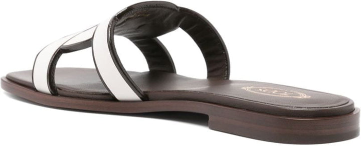 LOGO STRAP SLIDE SANDALS