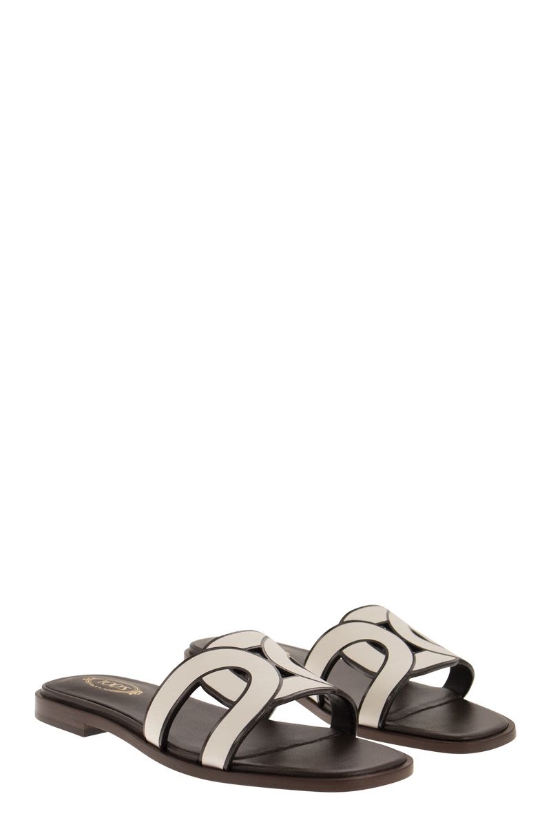 KATE LEATHER SANDALS