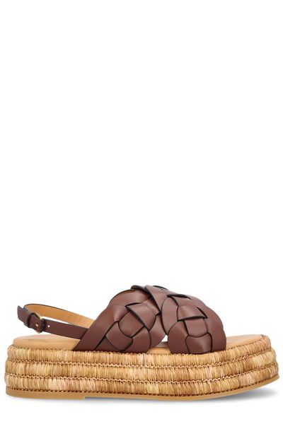 45MM WOVEN SANDALS