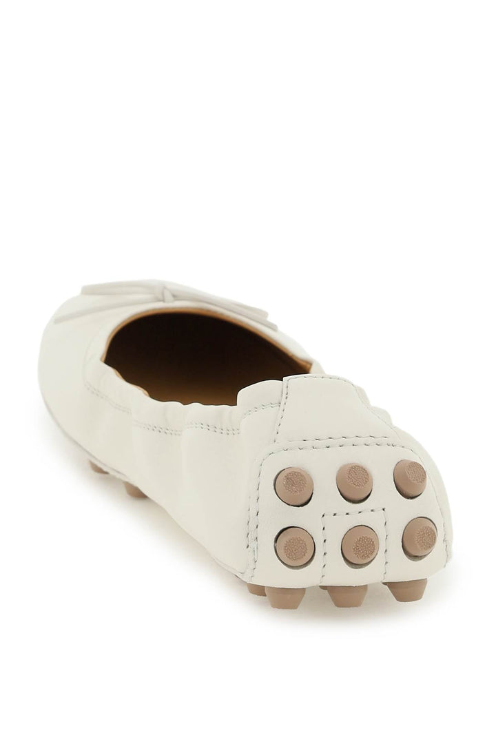'BUBBLE' BALLERINA FLATS