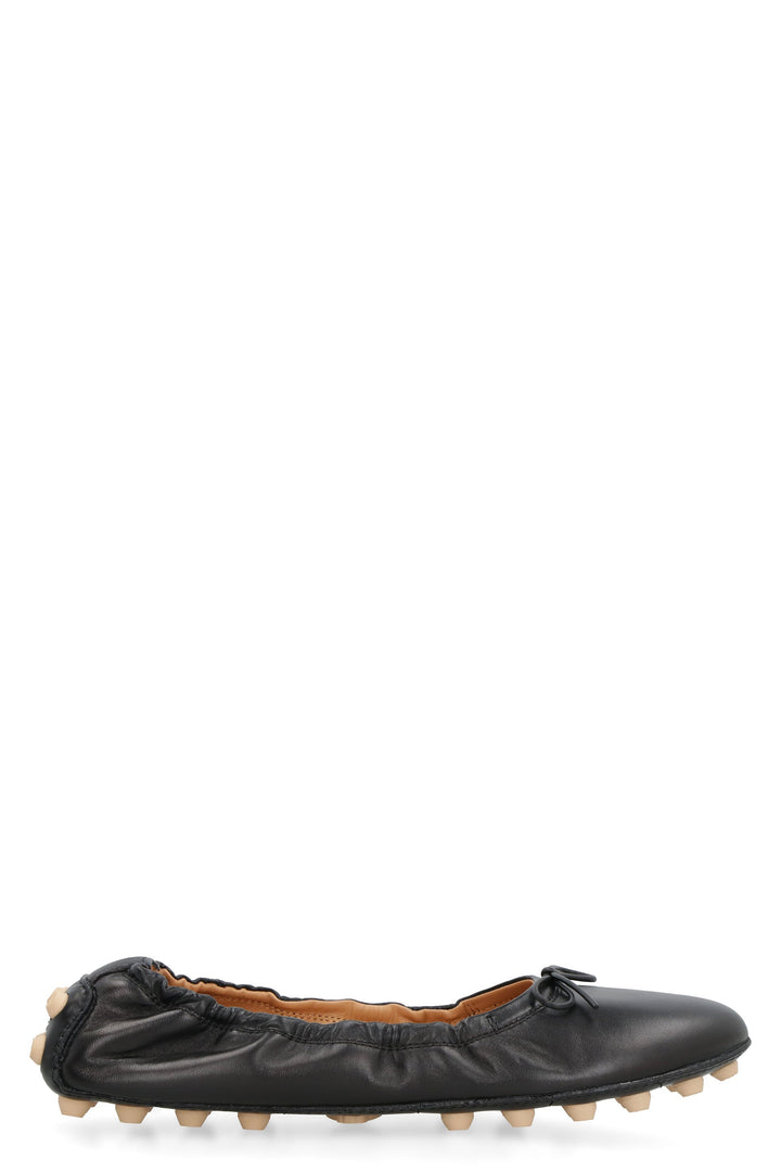 'BUBBLE' BALLERINA FLATS