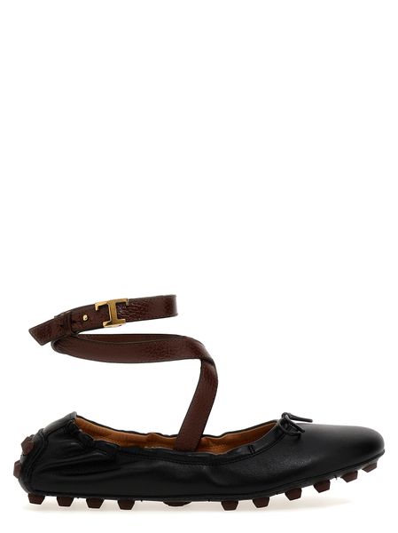 PREMIUM LEATHER GOMMINO BALLERINA SHOES.