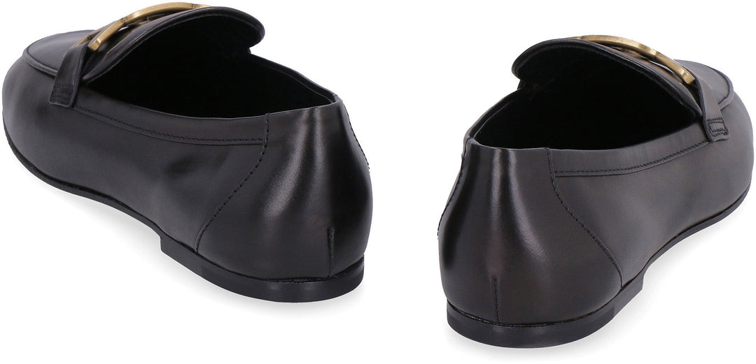 KATE LEATHER LOAFERS