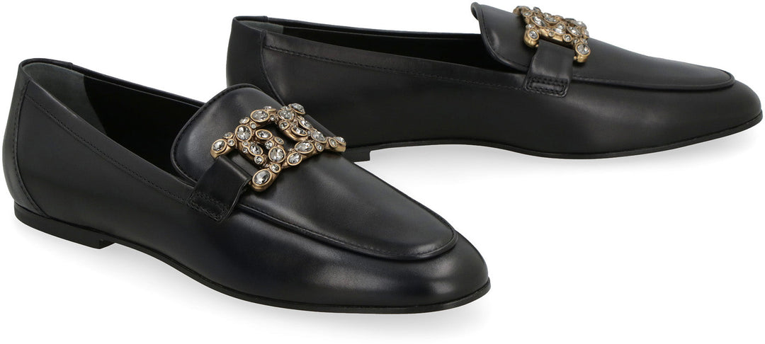LEATHER LOAFERS