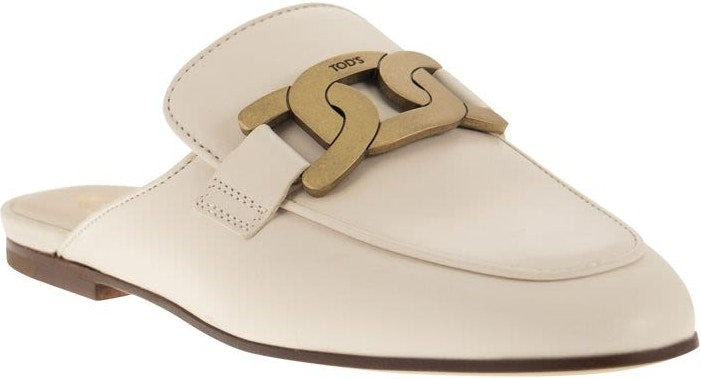 LEATHER SABOT