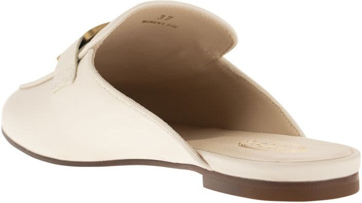 LEATHER SABOT