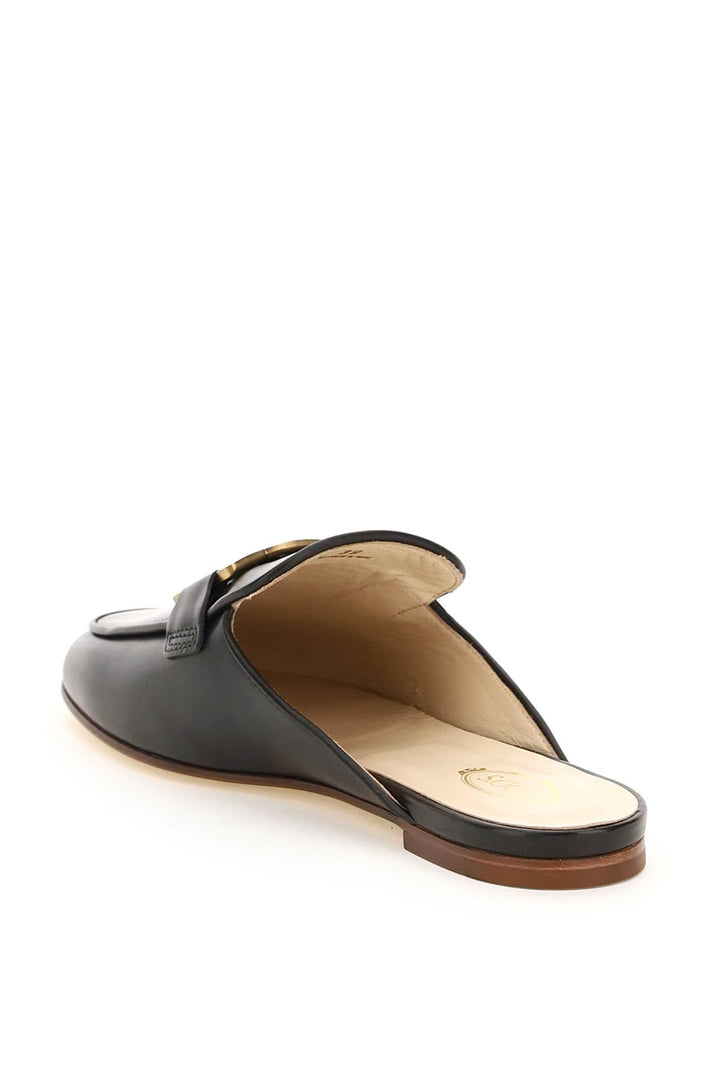KATE LEATHER SABOT