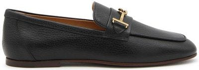 LEATHER LOAFERS WITH BOW
