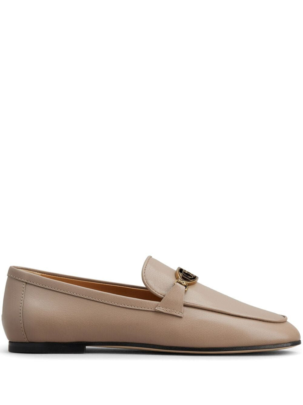 LOGOPLAQUE LEATHER LOAFERS