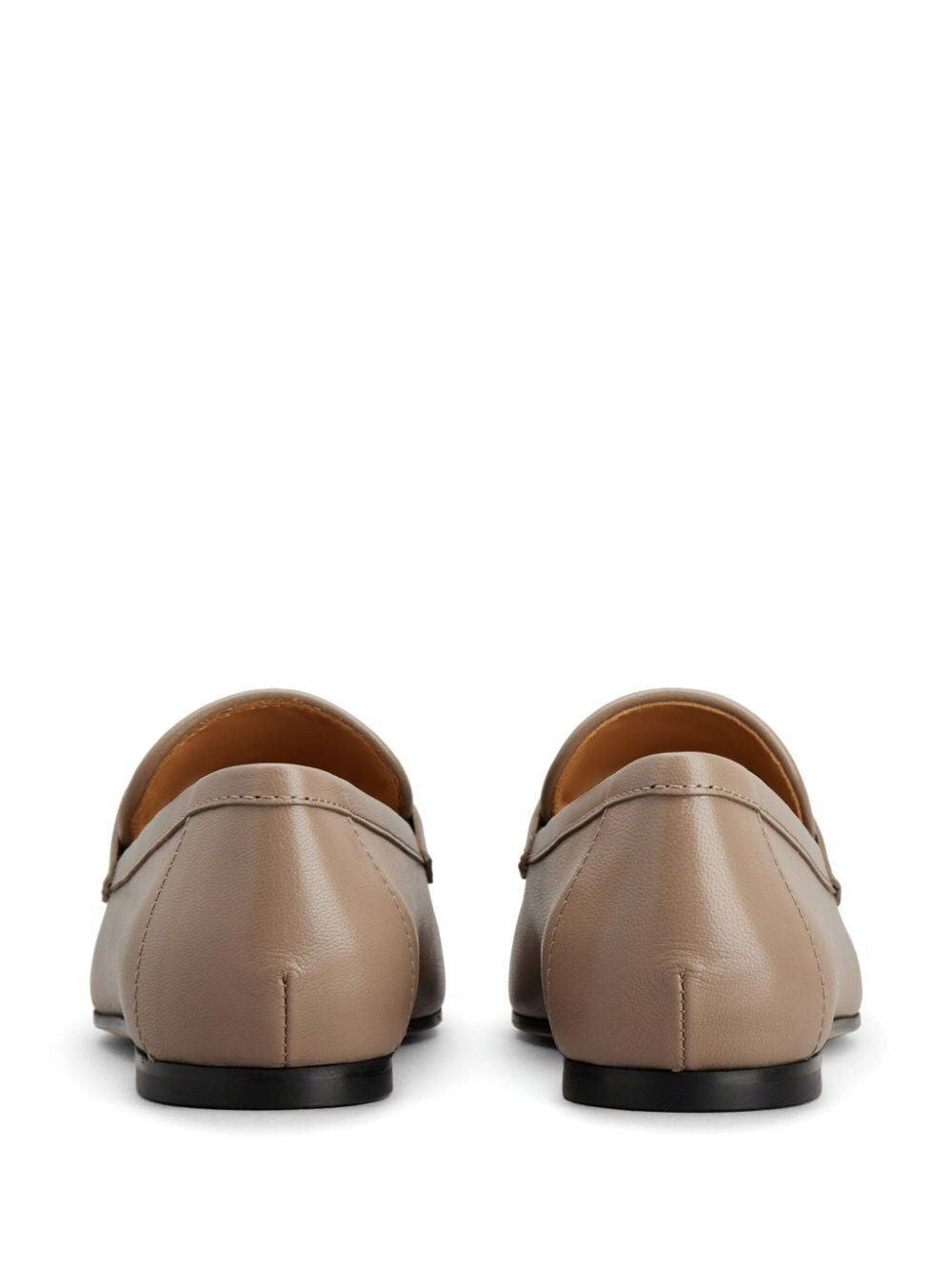 LOGOPLAQUE LEATHER LOAFERS
