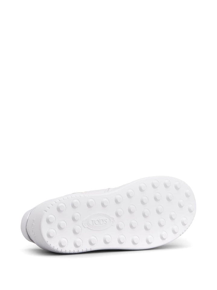 LEATHER PLATFORM SNEAKERS