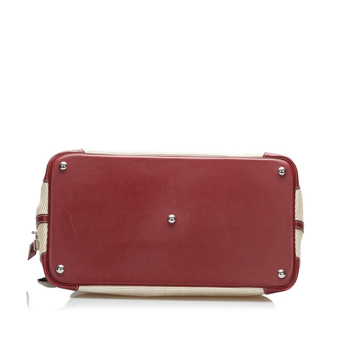 Top quality Hermes Toile Bolide 35 Travel Bag