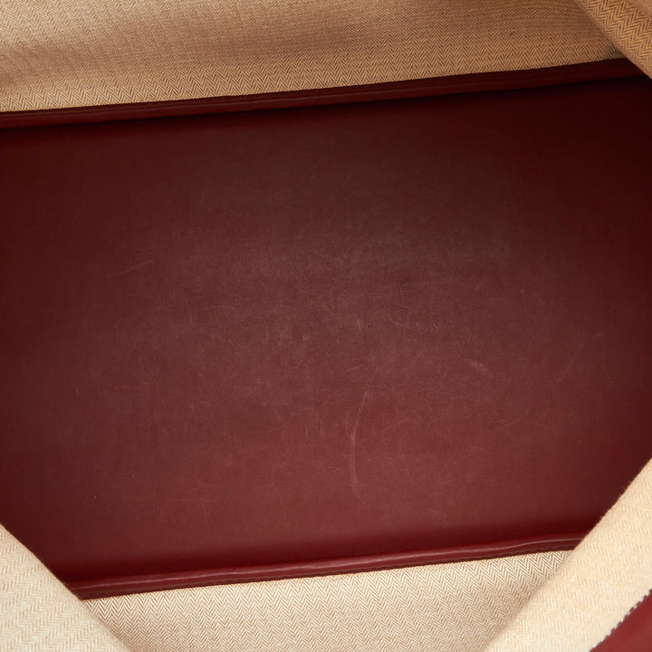 Top quality Hermes Toile Bolide 35 Travel Bag