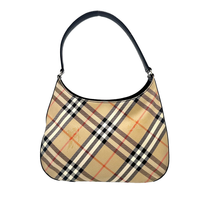 BURBERRY Haymarket Check Shoulder Bag