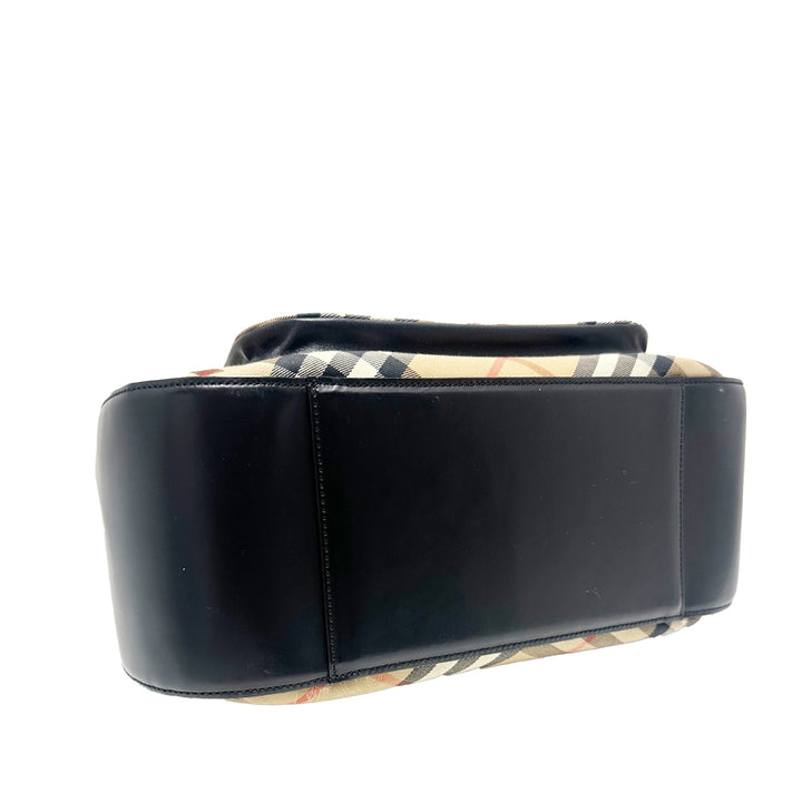 BURBERRY Haymarket Check Shoulder Bag