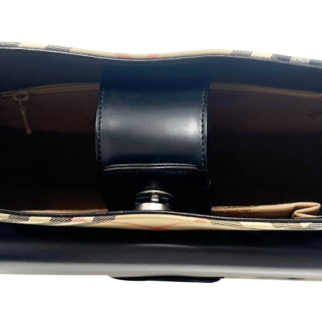 BURBERRY Haymarket Check Shoulder Bag