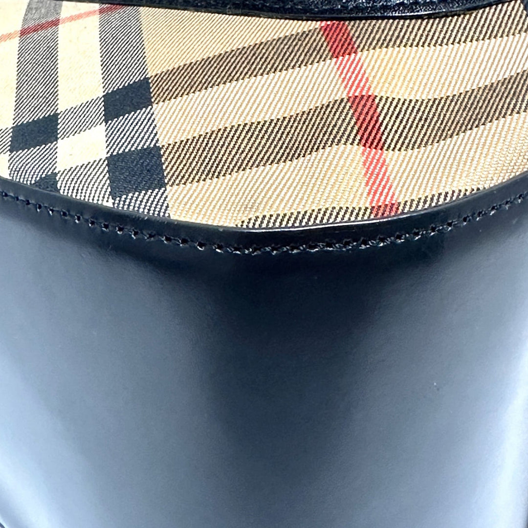 BURBERRY Haymarket Check Shoulder Bag