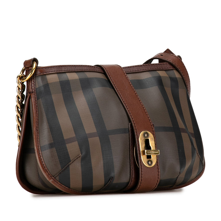 BURBERRY Smoke Check Crossbody Crossbody Bag