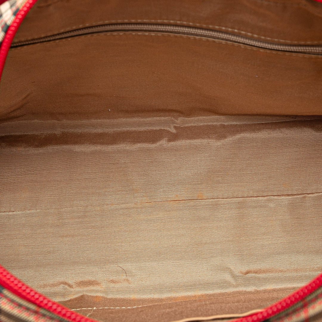 BURBERRY Haymarket Check Shoulder Bag