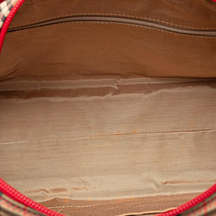 BURBERRY Haymarket Check Shoulder Bag